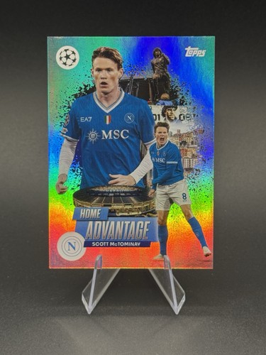 Scott McTominay 2025 Topps UEFA Club Competitions
