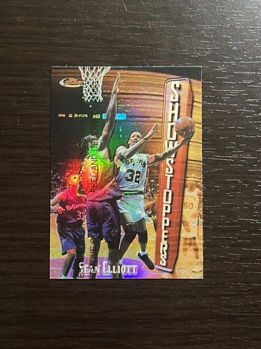 Sean Elliott 1998 Topps Finest Refractor