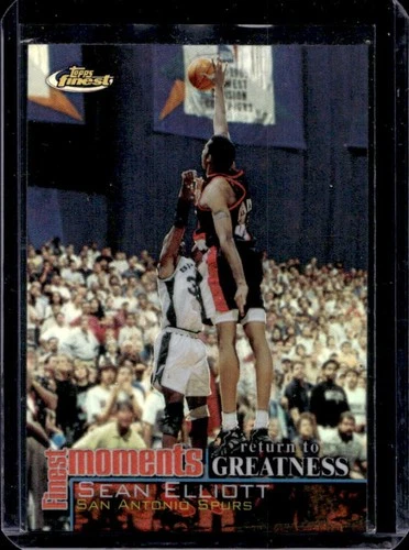 Sean Elliott 2000 Topps Finest Refractor