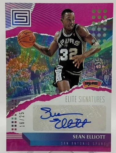 Sean Elliott 2018 Panini Status Rosa /25