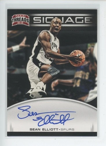 Sean Elliott 2012 Panini Threads