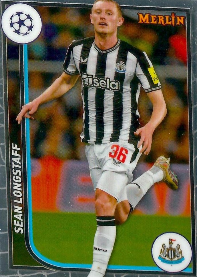 Sean Longstaff 2023 Topps Merlin UEFA Club Competitions