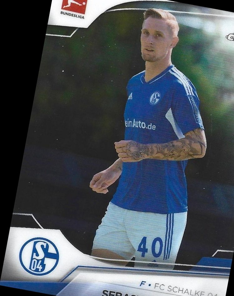 Sebas an Polter 2022 Topps Chrome Bundesliga 84
