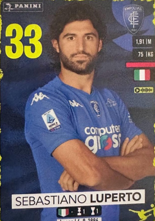 Sebastiano Luperto 2023 Panini Calciatori Stickers