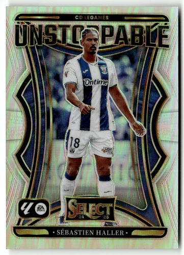 Sebastien Haller 2024 Panini Select Silver Prizm