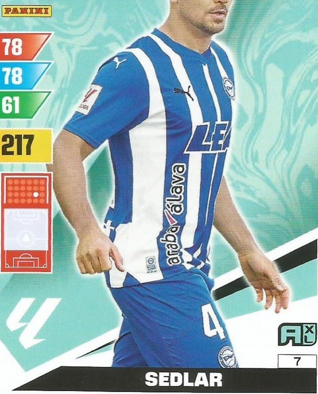 Sedlar 2023 Panini Adrenalyn XL La Liga