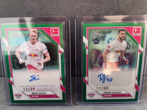 Seiwald und Romulo 2025 Topps Chrome Bundesliga /99