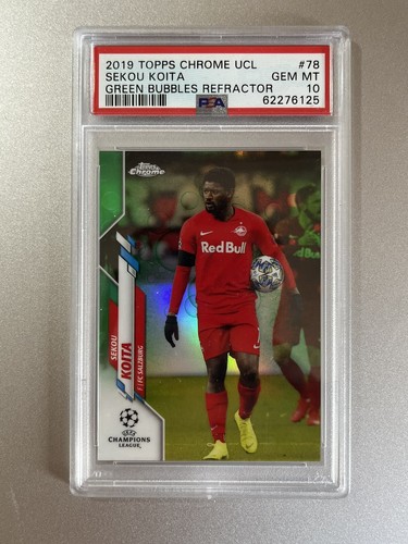 Sekou Koita 2019 Topps Chrome Green Bubbles