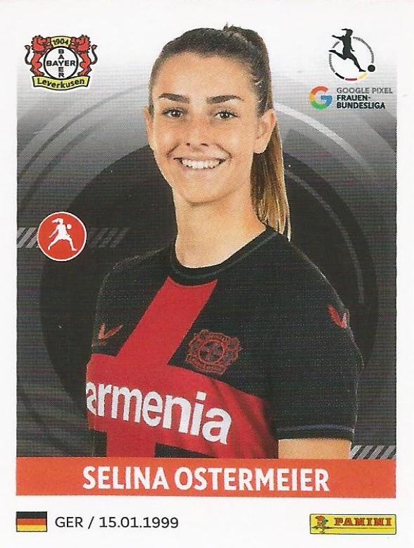 Selina Ostermeier 2023 Panini Frauen Bundesliga Stickers