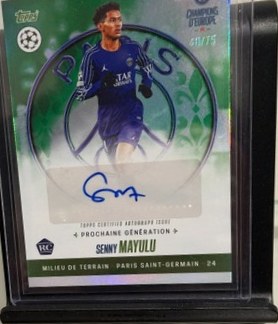 Senny Mayulu 2025 Topps Champions D'Europe