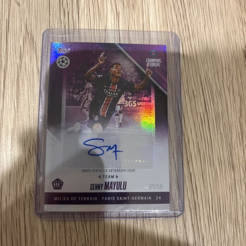 Senny Mayulu 2024 Topps Champions D'Europe /50