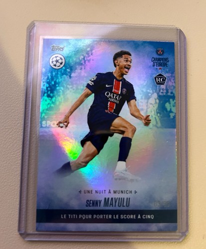 Senny Mayulu 2025 Topps Champions League Winners Refractor /99