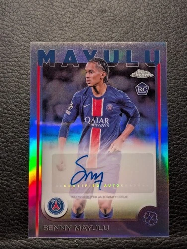 Senny Mayulu 2025 Topps Chrome
