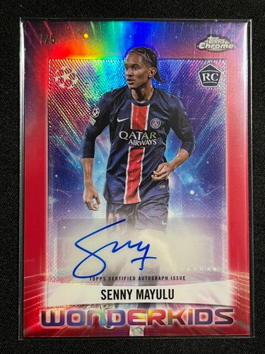 Senny Mayulu 2024 Topps Chrome /5
