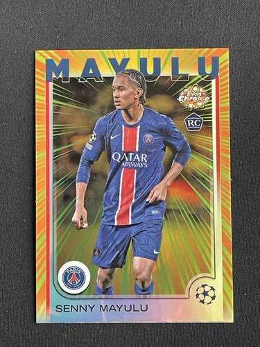 Senny Mayulu 2024 Topps Chrome