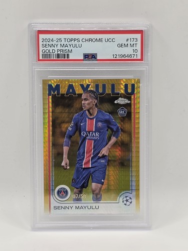 Senny Mayulu 2024 Topps Chrome Gold