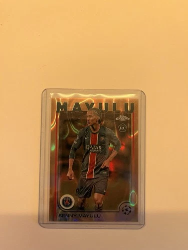Senny Mayulu 2024 Topps Chrome Gold Refractor /50
