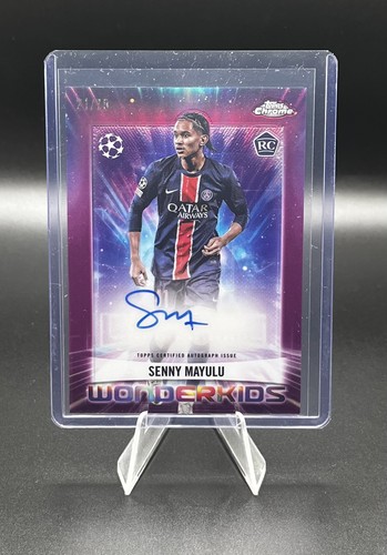 Senny Mayulu 2024 Topps Chrome Magenta /75