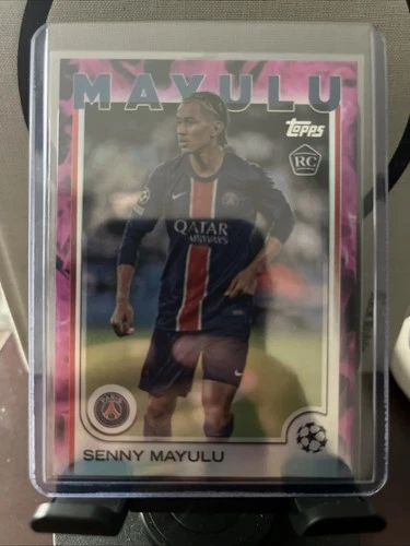 Senny Mayulu 2024 Topps Chrome Magenta Refractor /75