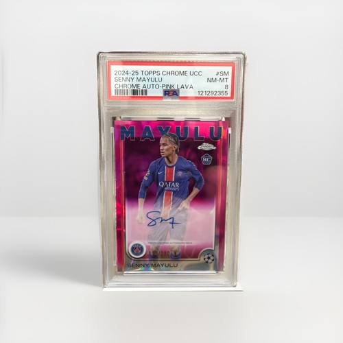 Senny Mayulu 2024 Topps Chrome Pink Lava Refractor /250