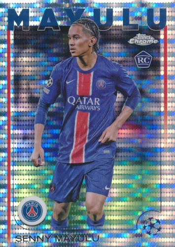 Senny Mayulu 2024 Topps Chrome Pulsar Refractor