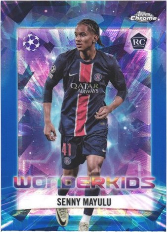 Senny Mayulu 2024 Topps Chrome Sapphire