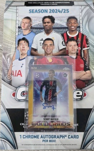 Senny Mayulu 2025 Topps Chrome UCC /75