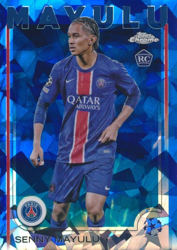 Senny Mayulu 2024 Topps Chrome UCC Sapphire