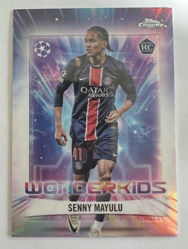 Senny Mayulu 2025 Topps Chrome UEFA