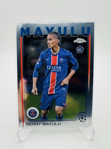 Senny Mayulu 2024 Topps Chrome UEFA
