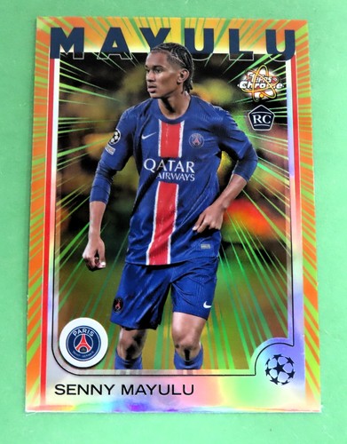 Senny Mayulu 2024 Topps Chrome UEFA