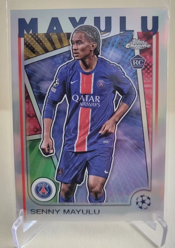 Senny Mayulu 2024 Topps Chrome UEFA Club