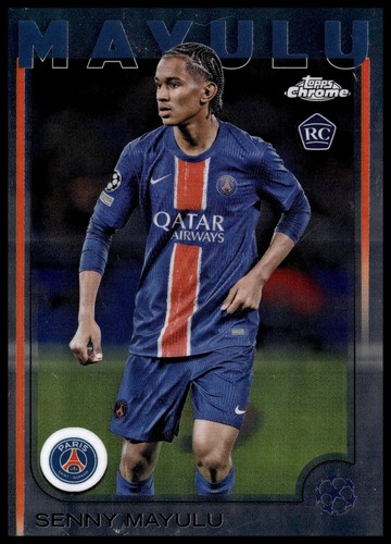 Senny Mayulu 2024 Topps Chrome UEFA Club Competitions
