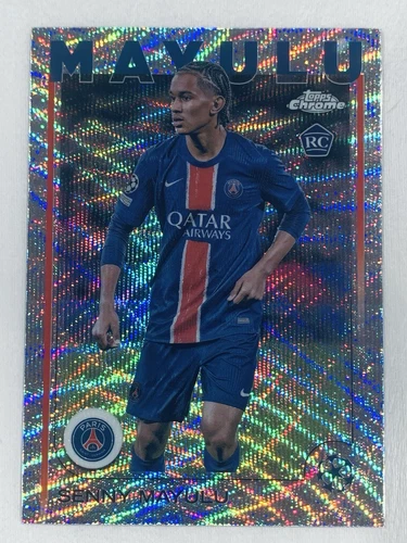 Senny Mayulu 2024 Topps Chrome Wave Refractor