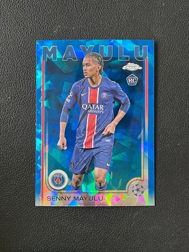 Senny Mayulu 2025 Topps Chrome Zaffiro Blu Ghiaccio #173