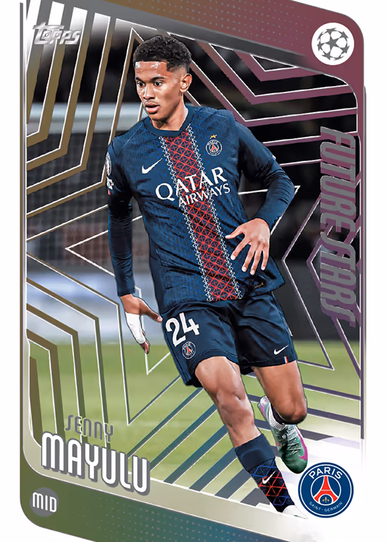 Senny Mayulu 2025 Topps Competiciones UEFA