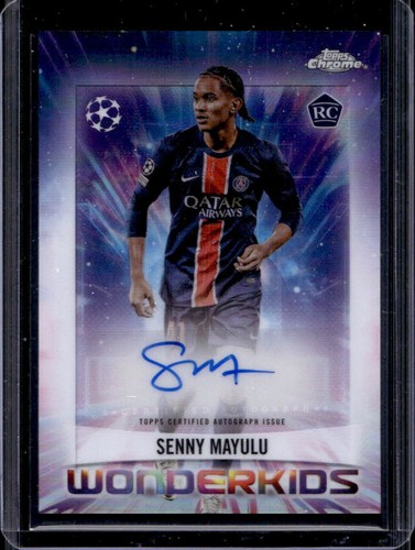 Senny Mayulu 2024 Topps Cromo UEFA