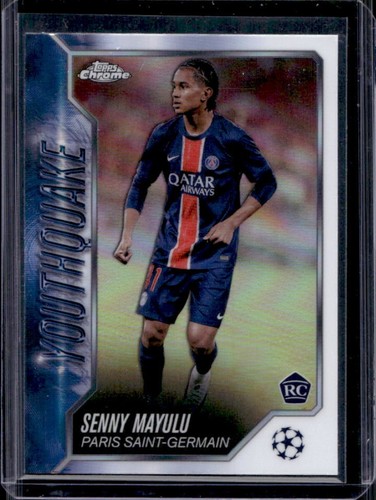 Senny Mayulu 2024 Topps Cromo UEFA #YQ-11
