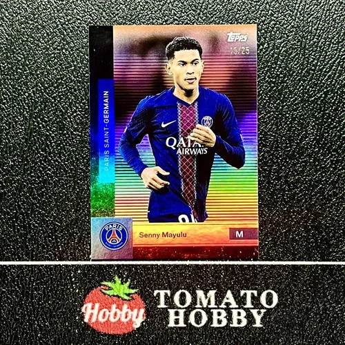 Senny Mayulu 2025 Topps Fan Team Set Naranja Refractor /25