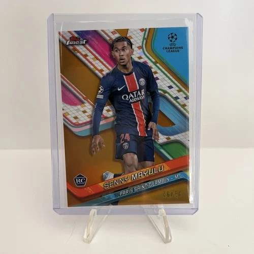 Senny Mayulu 2024 Topps Finest Gold /50