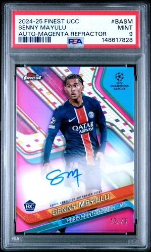 Senny Mayulu 2024 Topps Finest Magenta /75