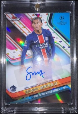 Senny Mayulu 2024 Topps Finest Refractor