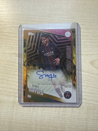 Senny Mayulu 2025 Topps Flagship Gold /50