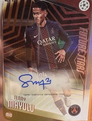 Senny Mayulu 2024 Topps Future Stars