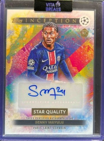 Senny Mayulu 2024 Topps Inception
