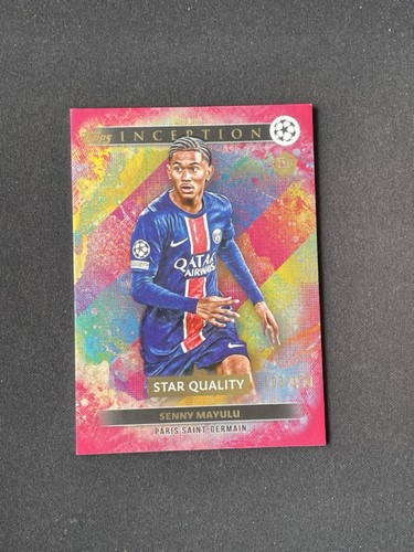 Senny Mayulu 2024 Topps Inception Rosa /150