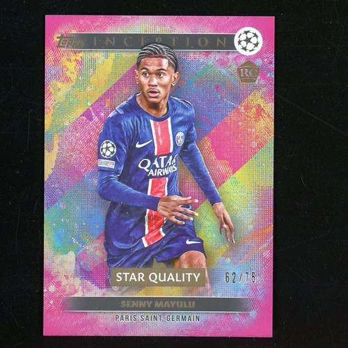 Senny Mayulu 2024 Topps Inception Rosa /75