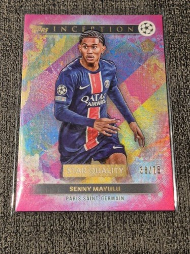 Senny Mayulu 2024 Topps Inception UEFA
