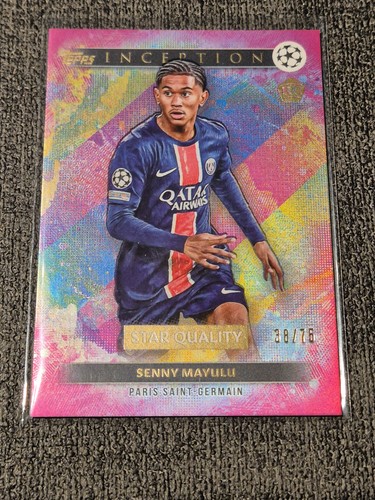 Senny Mayulu 2024 Topps Inception UEFA /75