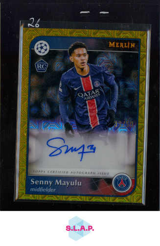 Senny Mayulu 2024 Topps Merlin Calcio /50